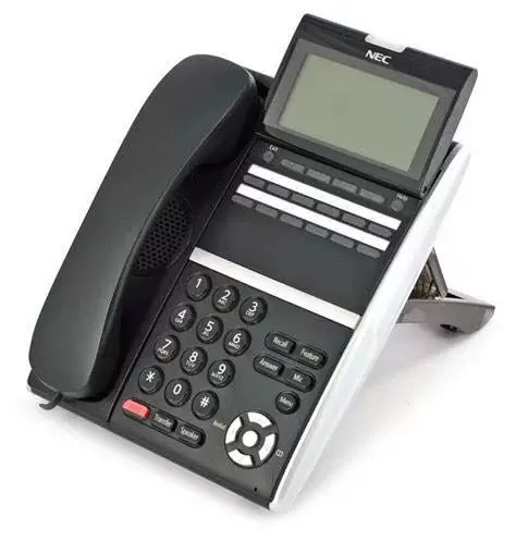 NEC電話交換機DT800 ITZ-12D-3P(BK)TEL 12鍵顯示型IP專用電話機-Taobao