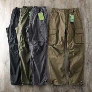 3D three -dimensional tailoring! Outdoor pants! Performing liberals! Multi -pocket straight sports casual trousers