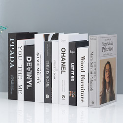 Fake Books as Decorations for Living Room and Study, Simulated Books, Light Luxury Decorative Books, Props, Books for Photography, Book Boxes, Home Accessories