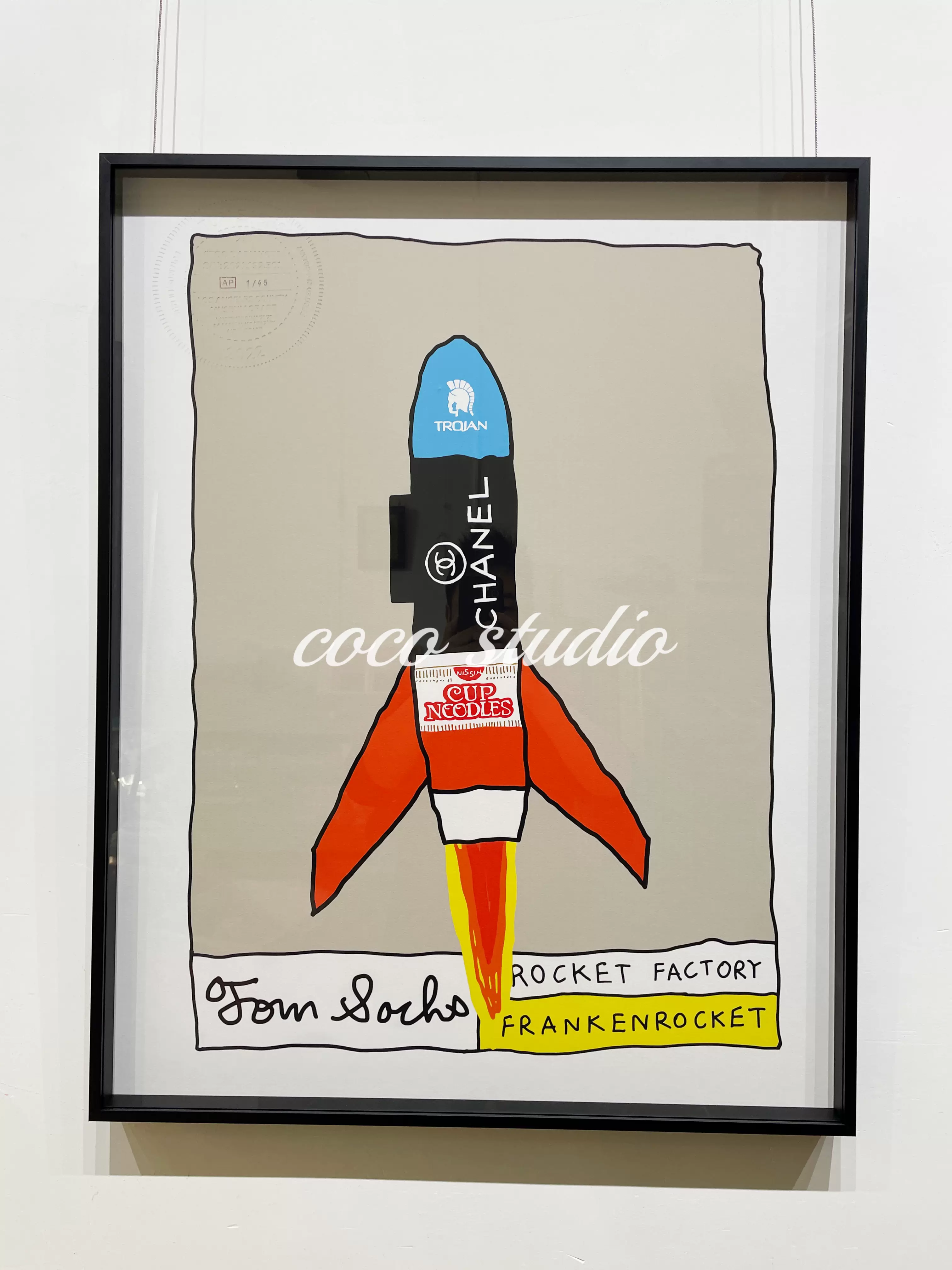 村上隆×mebae smile聯名限量版畫三款福岡限定限量100版