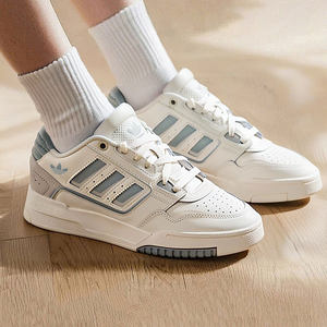 
Adidas clover low-top sneakers women's shoes 2026 new retro basketball style breathable sports shoes KJ1116