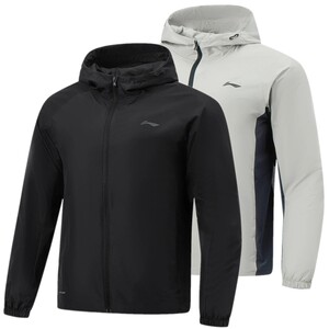 
Li Ning Men's Jacket 2026 Spring New Fitness Running Hooded Jacket Sports Windbreaker AFDW079/033