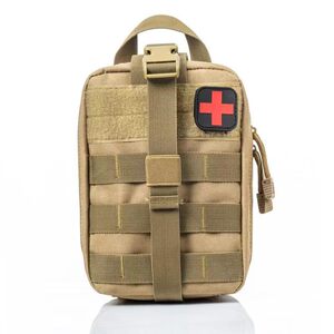 Tactical medical kit accessory kit accessory kit tactical waist bag camouflage multifunctional bag outdoor mountaineering lifesaving bag