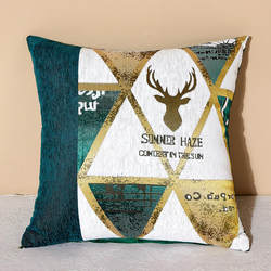 Chenille ins Scandinavian Style Fashion Pillow Home Sofa 45 Core Bedside Cushion Office Car Waist Pillow