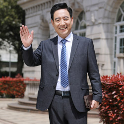 Middle-Aged Men's Suits, Dad's Casual Loose-Fitting Suits, Middle-Aged and Elderly Men's Suits, Father's Wedding Banquet, Wedding Formal Wear