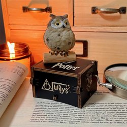 If You'Re Bored, Give Him a Harry Potter Hand-Cranked Music Box! Mini Music Box Creative Birthday Gift