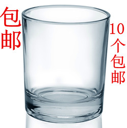 Thickened Heat-Resistant Transparent Glass Drinking Cup, Special Mouthwash Cup for Hotels and Guesthouses, Bathroom Toothbrushing Cup, Guest Room Tea Cup
