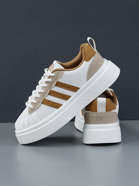 High-top Basketball Shoes Men's 2025 Summer New Thick-soled Height-enhancing Youth Student Sports Shoes Breathable and Non-slip