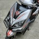 Suitable for Qianjiang Jin 150cc Hong 150RS front personalized modification decorative reflective sticker windshield pull pattern print accessories