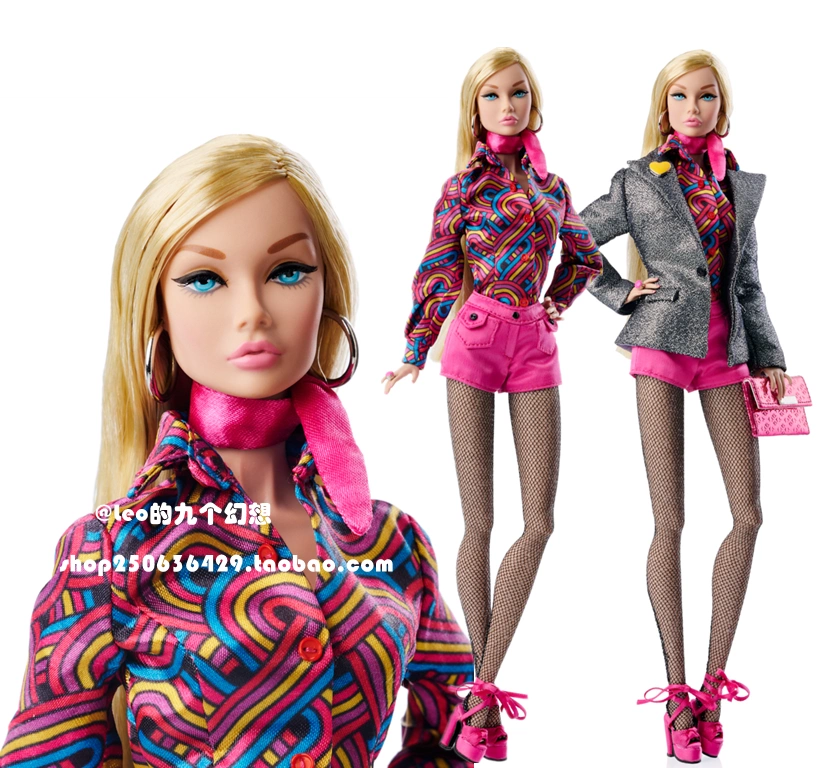 Poppy Parker Style Lab Glamorous Pink Vamp 大会PP娃娃娃衣-Taobao