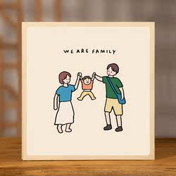 Family Adhesive Photo Album DIY Handmade Large-Capacity Memory Album Polaroid 5inch Baby and Children Photo Album Album