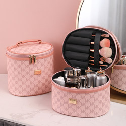 Cosmetic Bag for Women, Large Capacity, Portable, Three-Dimensional Cosmetic Storage Bag, 2026 New Model, Hand-Held, High-End Makeup Case Bag