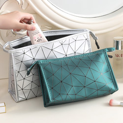 Cosmetic Bag Internet Celebrity ins Style Korean Simple Portable Cosmetic Storage Bag Handbag-Style Travel Storage Bag for Girls