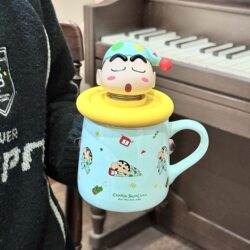 Crayon Shin-Chan High-Appearance Value Mug Dormitory Breakfast Cup Female Best Friend Ceramic Cup Large Capacity Coffee Portable Cup