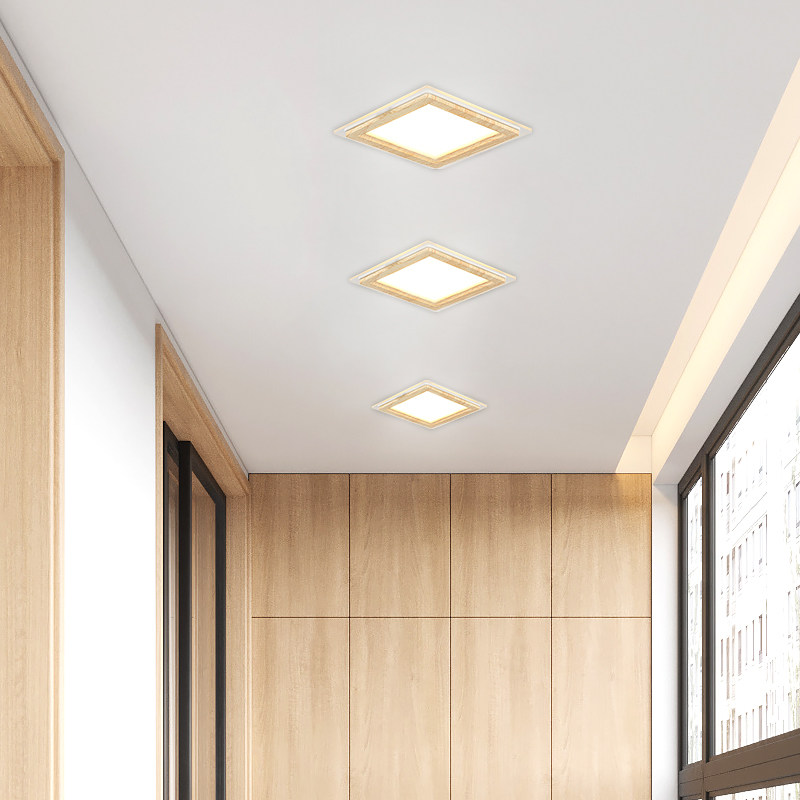 가정용 다운라이트 LED 천장 스포트라이트 5W 매입형 개구부 7.5CM 거실 천장 과녁 구멍 라이트 홀 라이트 심플 라이트 -