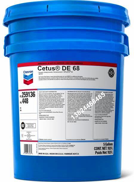 CHEVRON CETUS DE 32 46 68 100 150 ռ   ð -