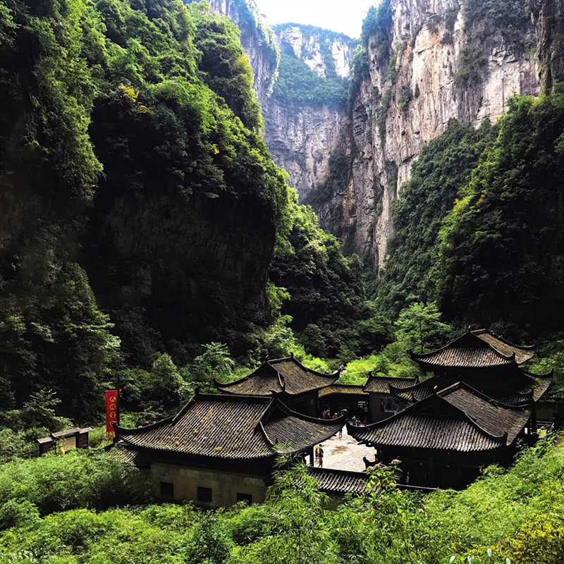 重庆武隆一日游 周边旅游纯玩武隆天坑地缝仙女山天生三桥8人小团