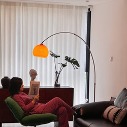Mid-Century Style Dopamine Floor Lamp, Fishing Lamp, Living Room Sofa Corner Lamp, Bedroom High-End Atmosphere Lamp