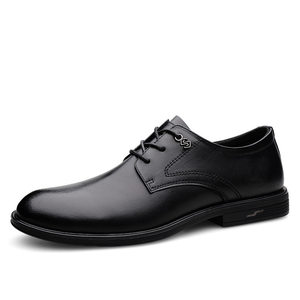
This year's popular cross-border men's shoes, formal leather shoes, business casual shoes, derby shoes, spring low-top lace-up cowhide