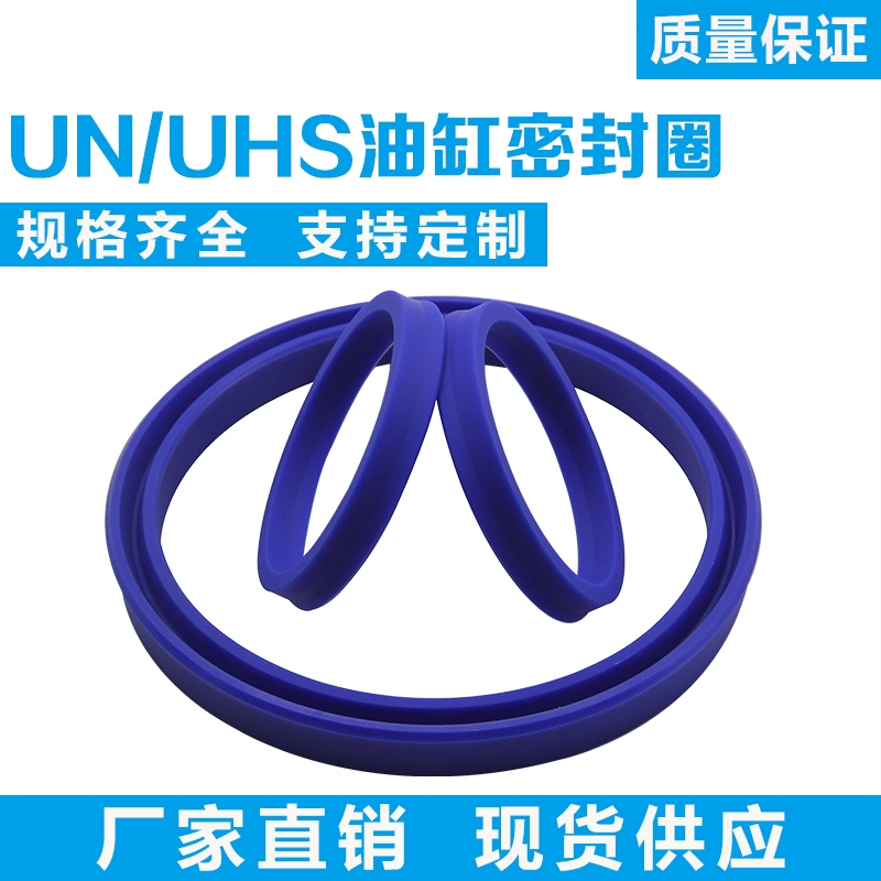 Con dấu dầu polyurethane UHS/UN màu xanh nhập khẩu/con dấu thủy lực/xi lanh Vòng đệm hình chữ Y/Vòng đệm hình chữ U gioăng cao su thủy lực phot ben thuy luc