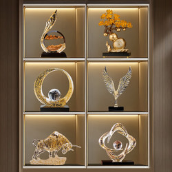 Wine Cabinet Decorations for the Living Room 2026 New Model Light Luxury High-End Tv Cabinet Ornaments High-End and Elegant with a Sense of Sophistication