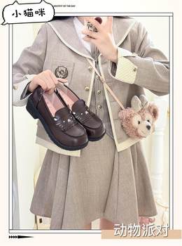 Single shoes wild -looking college style student uniform shoes
