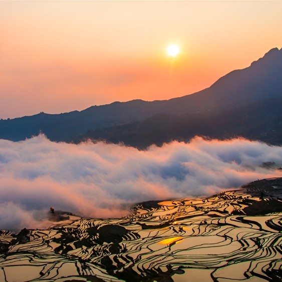 私家团·贵州荔波肇兴侗寨6天【堂安古道梯田徒步+西江三春里孟】