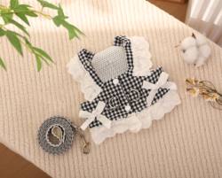 Dog Clothes Leash Rope Summer Can Leash Pet Puppy Teddy Bichon Maltese Lace Princess Skirt