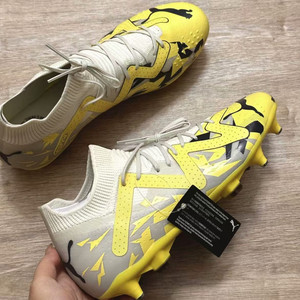 
PUMA Puma men's low top wet soft lawn lightweight non-slip metal shoe nail soccer shoes FUTURE 107369