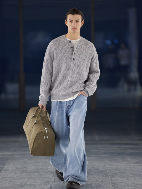 Kernhafen winter atmosphere full of casual jacquard sweater warm sweater
