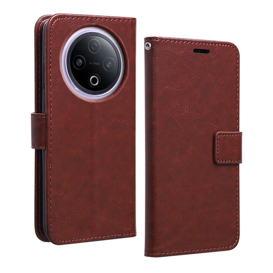 
Applicable to vivoY500 mobile phone case V2506A protective leather case flip-type BBK Y500 anti-fall 5G version full-edge soft silicone case card wallet for men and women new business simplicity