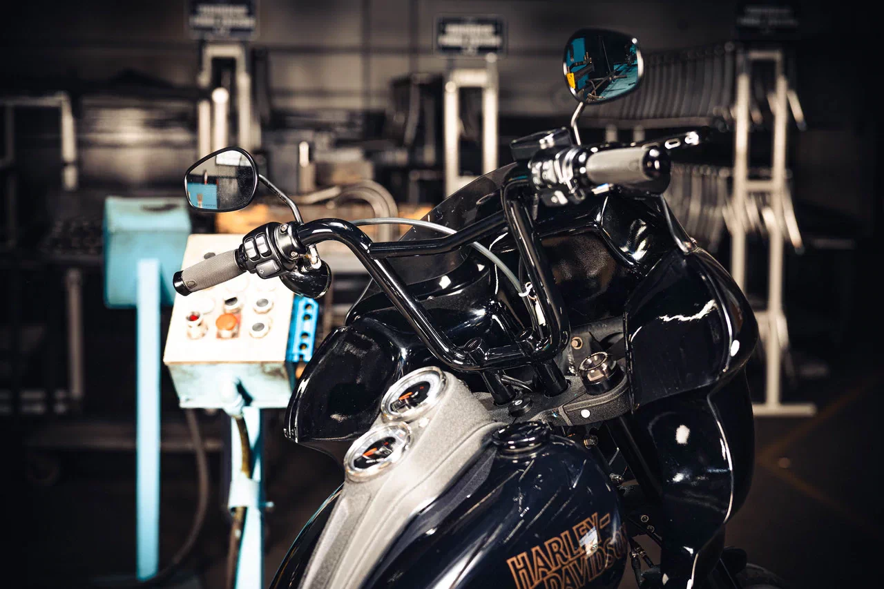 现货美国进口FACTORY47 哈雷路威S改装T把DS 混乱之子风格车把