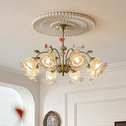 French-Style Living Room Chandelier 2026 New Model, Main Light for the Hall, High-End, Mid-Century Style, Romantic, Retro Bedroom Zhongshan Lighting Fixtures