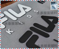 F Popular Sports Casual Sweatshirt Heat Transfer Silicone Iron-On Label Graphic DIY T-Shirt Shorts Heat Transfer Label