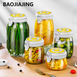 Glass Sealed Jar, Food-Grade Pickle Jar, Home-Use Wine Bottle, Empty Honey Bottle, Small Storage Jar