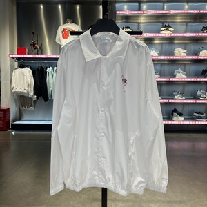 Li Ning Trench Clory 2022 Summer Cherry Blossom Series Men and Women's Loose Loose Leisure Lepenage Sports Jacket AFDS943
