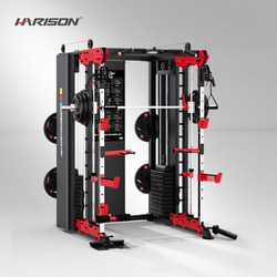 American Hanchen Multifunctional Smith Machine Comprehensive Trainer Gantry Commercial Bench Press Squat Bird G30817