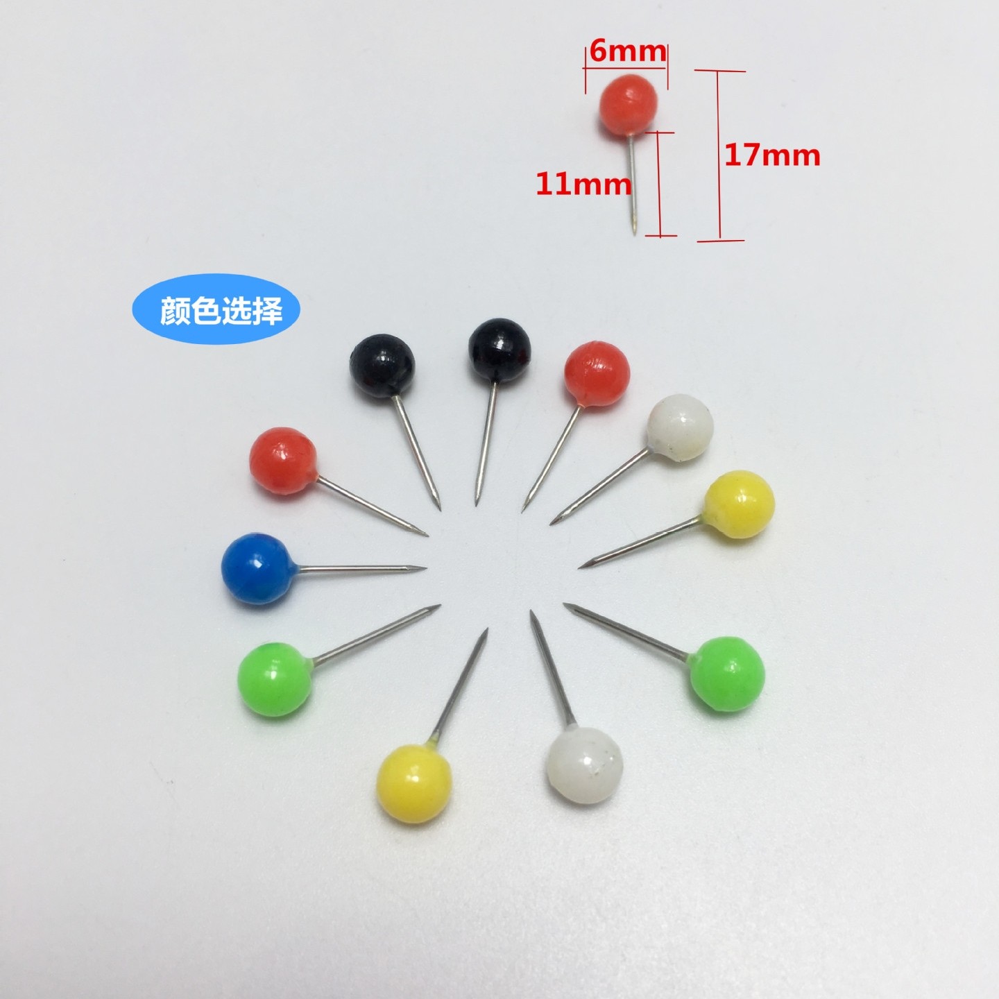 Puntine Trasparenti Puntine Da Disegno Colorate Per Mappe - 200 Pezzi Sfera In Plastica, Fissaggio Decorativo Puntina Da Disegno