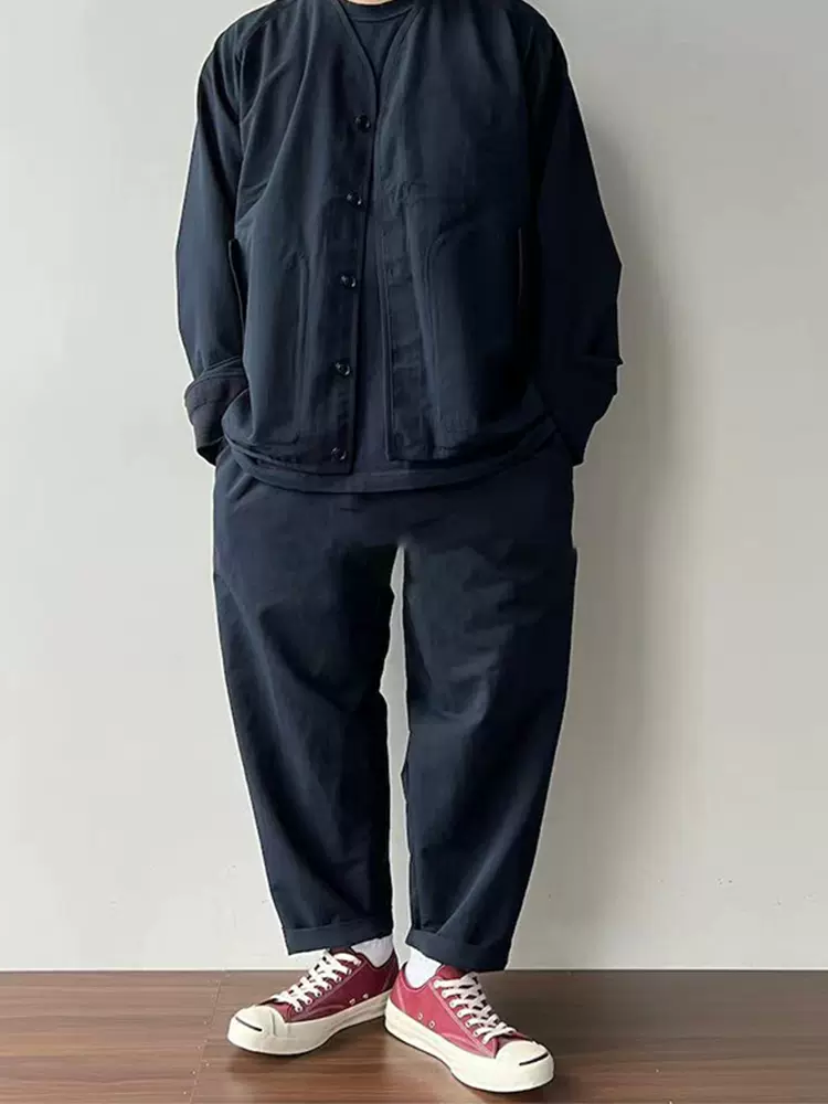 KAPITAL日系刺繡牛仔短褲平田和宏設計破壞風牛仔褲