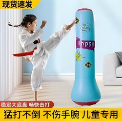 Boxing Punching Bag for Children, Inflatable Punching Bag, Boxing Training Equipment, Home Stress Relief Device, Freestanding