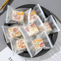 Snowflake Pastry Packaging Bags, Machine-Sealed Baking Biscuits, Individual Small Bags, Cookie Nougat Candy Boxes, Independent Self-Sealing Bags