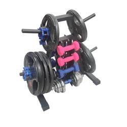 Storage Bar Household Bar Dumbbell Piece Storage Shelf Display Piece Large and Small Hole Piece Storage Placement Bar Fitness Rack