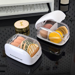 Powder Puff Storage Box Desktop Dust-Proof Dressing Table Lipstick Cushion Cosmetics Transparent Storage Rack Beauty Egg Storage Rack