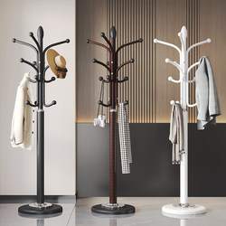 Iron Coat Rack, Floor-Standing Bedroom Clothes Rack, Home Living Room Vertical Simple Clothes Storage Rack