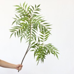 Artificial Nandina Bamboo Plant, Popular on Instagram, Top Ten Benefits, Horsewood Indoor Living Room Floor-Standing Floral Decoration Green Plant