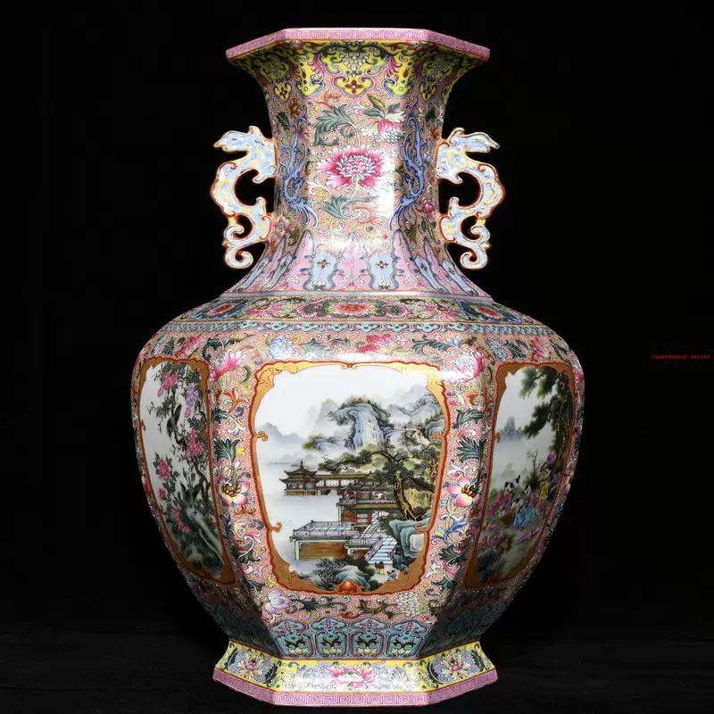 壺インテリアA43