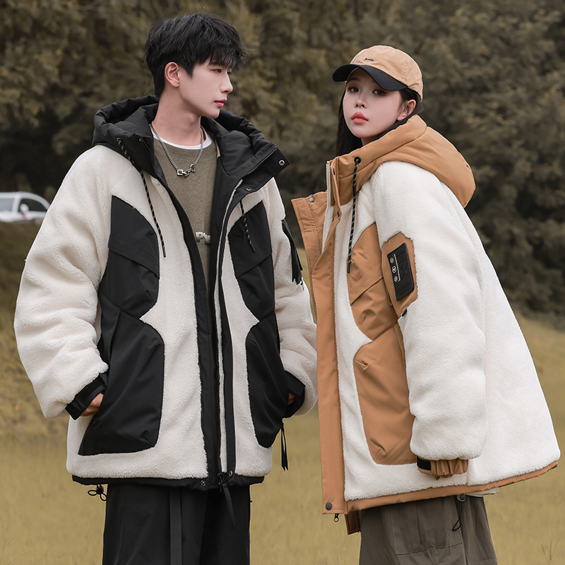 WHITE DUCK DOWN JACKET  ܿ 2023 ο Ʈ 귣 ÷  β Ŀ ܿ ª ĳ־ Ŷ-