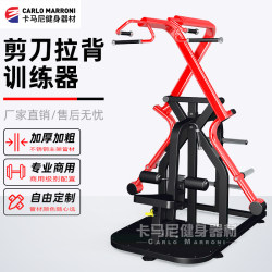 Scissor Pull-Back Commercial Fitness Equipment for Back and Shoulder Muscle Training, Gym Comprehensive Hanging Plate Strength Equipment