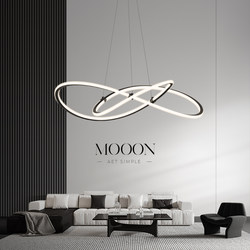 All-Copper Minimalist Luxury Living Room Chandelier, Modern Simple and Elegant Living Room Lamp, 2025 New Nordic Lighting Fixtures