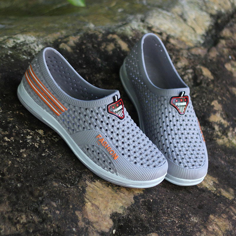 Men’s Coconut Hole Shoes – Dual-Use Indoor/Outdoor Breathable Sandals